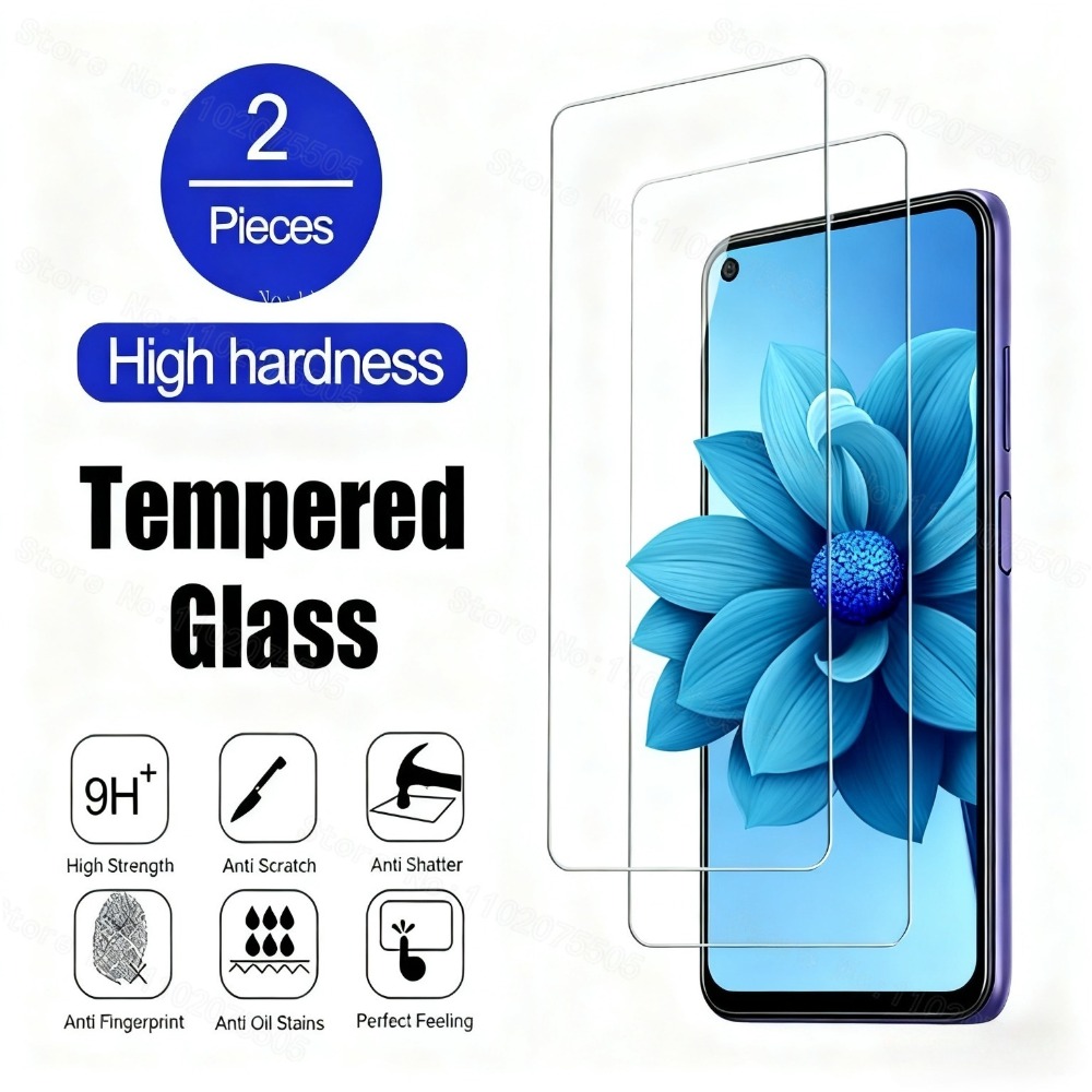Xiaomi Redmi Note 13 - 2Pcs Tempered Glass for Xiaomi Redmi