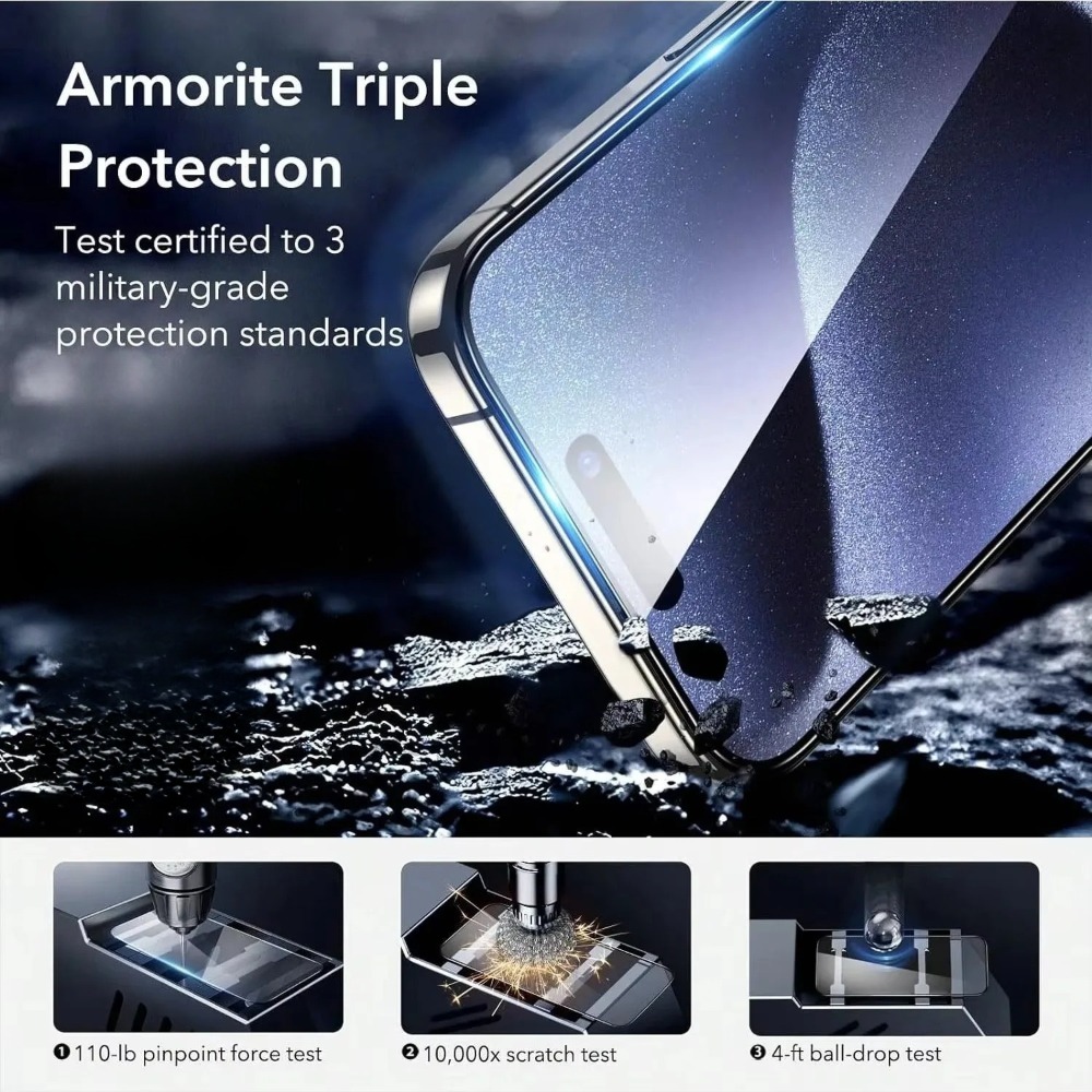 3Pcs Tempered Glass Screen Pro - Google Pixel 8A 评论和价格