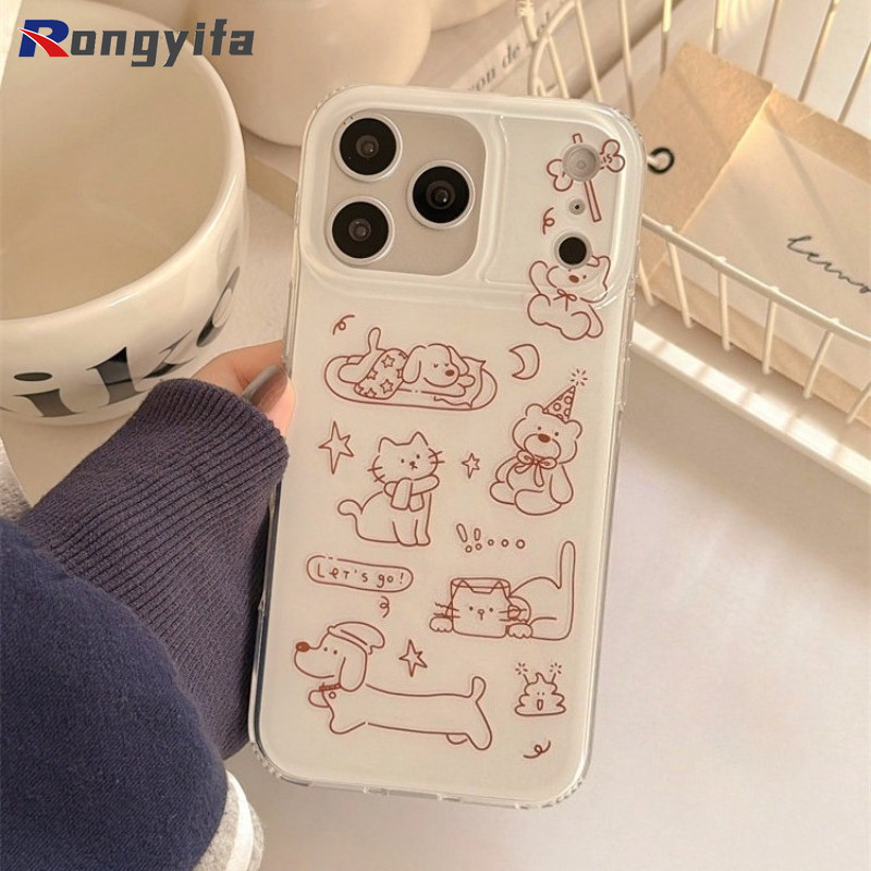 Cute Dog Cat Phone Case For Xi - Xiaomi Poco X6 评论和价格