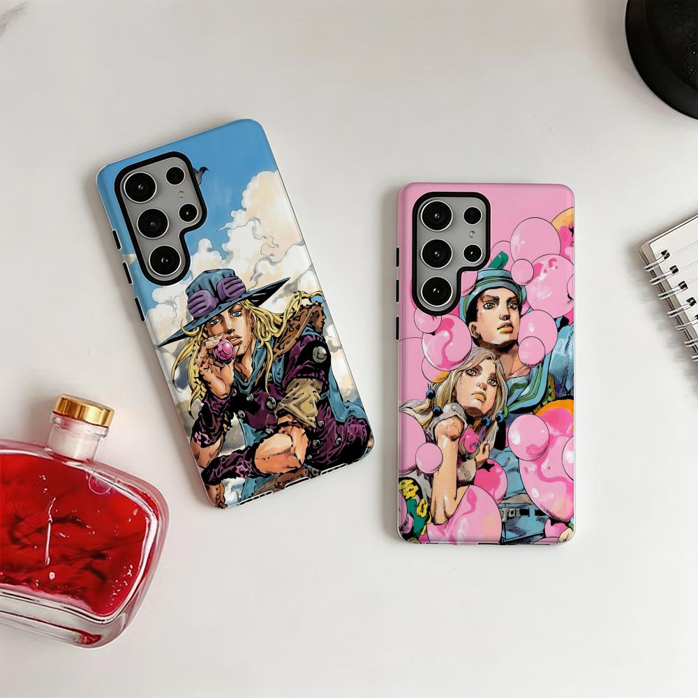 Hot cool Anime J-JOJO Steel Ba - Samsung Galaxy S25 评论和价格